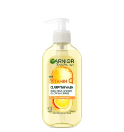 GARNIER VITAMIN C LIMPIADOR FACIAL ILUMINADOR 200 ml