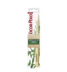 LICOR DEL POLO CEPILLO DE BAMBÚ DUREZA MEDIA 100% BIODEGRADABLE