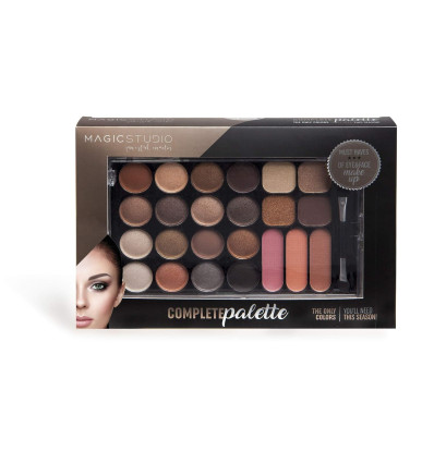 MAGIC STUDIO PALETA DE MAQUILLAJE COMPLETA R 30452 MAGIC STUDIO PALETA DE MAQUILLAJE COMPLETA R 30452