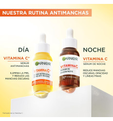 GARNIER VITAMINA C SÉRUM ANTIMANCHAS DE NOCHE 30 ml