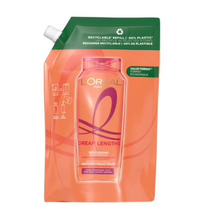 ELVIVE DREAM LONG CHAMPÚ RECARGA ECO 500 ml