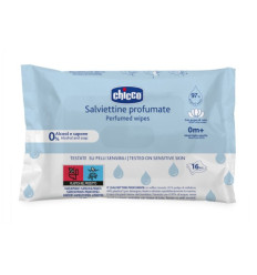 CHICCO TOALLITAS PERFUMADAS 0 % ALCOHOL 16 unidades