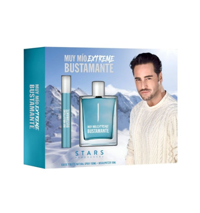 BUSTAMANTE MUY MIO EXTREME EDT 100 ml SPRAY + MEGASPRTITZER 10 ml BUSTAMANTE MUY MIO EXTREME EDT 100 ml SPRAY + MEGASPRTITZER 10 ml