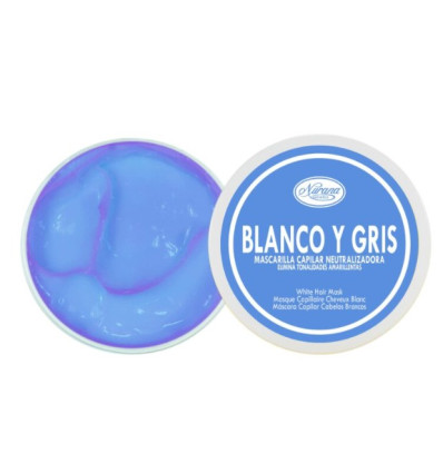 NURANA BLANCO Y GRIS MASCARILLA CAPILAR NEUTRALIZADORA 250 ml NURANA BLANCO Y GRIS MASCARILLA CAPILAR NEUTRALIZADORA 250 ml