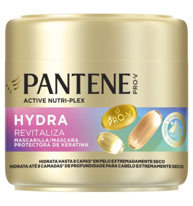 PANTENE HYDRA REVITALIZA MASCARILLA HIDRATA HASTA 8 CAPAS 300 ml