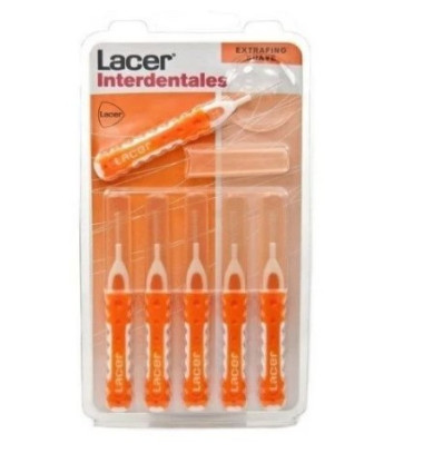 LACER INTERDENTALES CEPILLO ULTRAFINO SUAVE 0.5 mm 6 UNIDADES