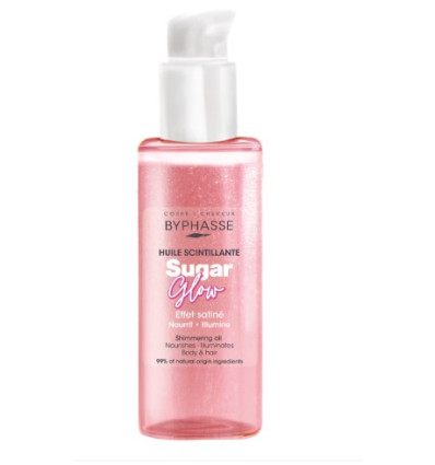 BYPHASSE SUGAR GLOW ACEITE BRILLANTE CAPILAR & CORPORAL 100 ml