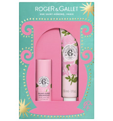 ROGER & GALLET ROSE SET CREMA DE MANOS 30 ml + LABIAL 3.5 g