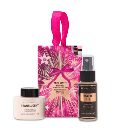 REVOLUTION MINI MATTE HEROES SET MAQUILLAJE