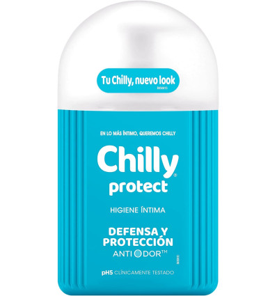 CHILLY PROTECT DEFENSA Y PROTECCIÓN PH5 GEL ÍNTIMO 250 ml