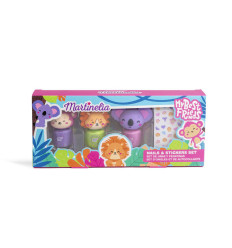 MARTINELIA MY BEST FRIENDS STICKERS & ESMALTES SET MANICURA R 85453