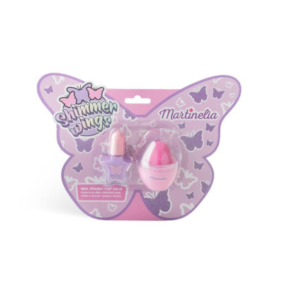 MARTINELIA SHIMMER WINGS ESMALTE & LIPS DUO R 12243