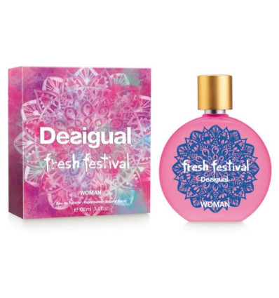 DESIGUAL FRESH FESTIVAL WOMAN EDT 100 ml SPRAY