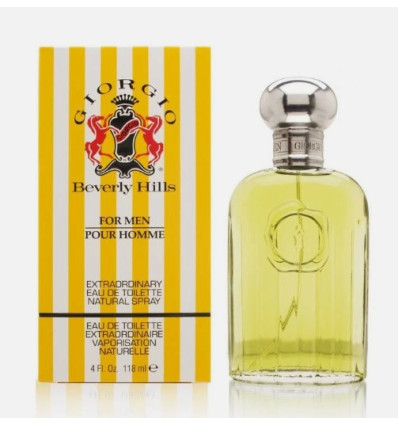 GIORGIO BEVERLY HILLS FOR MEN EDT 118 ml SPRAY