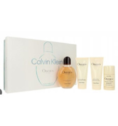 CALVIN KLEIN OBSESSION FOR MEN EDT 125 ml SPRAY + DEO STICK 75 ml + AFTER SHAVE 100 ml + GEL 100 ml
