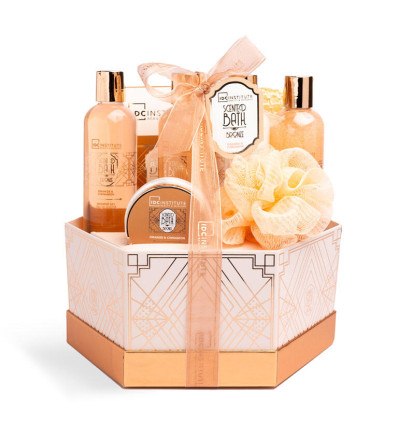 IDC INSTITUTE SCENTED CAJA BRONCE SET DE BAÑO R 42275