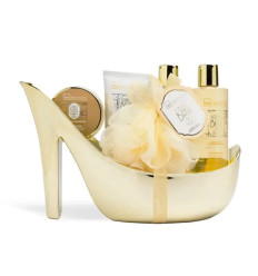 IDC INSTITUTE SET DE BAÑO TACÓN GOLD HEEL R 42258