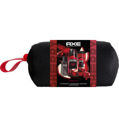 AXE CHERRY FIZZ DEO SPRAY 150 ml + GEL DE DCUHA 3 EN 1 225 ml + AFTERSHAVE BLACK 100 ml