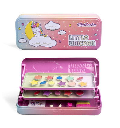 MARTINELIA LITTLE UNICORN ESTUCHE 3 NIVELES MAQUILLAJE R 85500