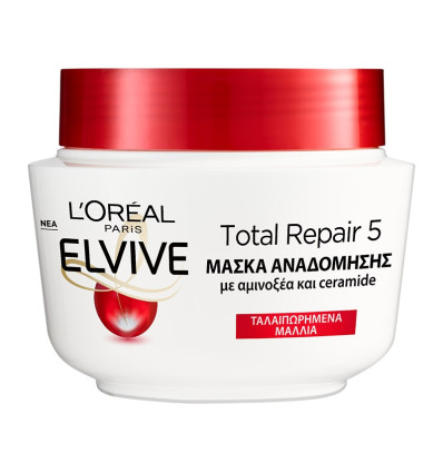 ELVIVE TOTAL REPAIR 5 MASCARILLA 300 ml ( TARRO )