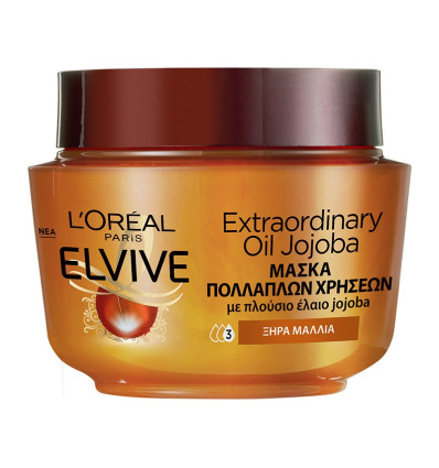 ELVIVE MASCARILLA ACEITE DE JOJOBA 300 ml NUTRICIÓN INTENSIVA