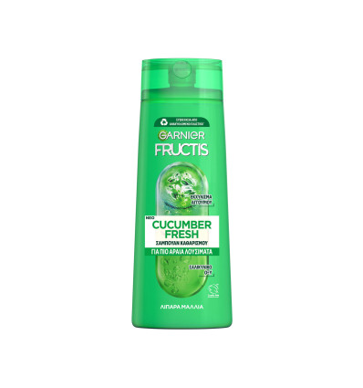FRUCTIS CHAMPÚ PEPINO PURIFICANTE CABELLOS GRASOS 400 ml