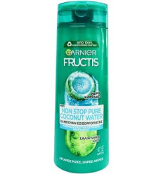 FRUCTIS NON STOP CHAMPÚ FORTIFICANTE AGUA DE COCO 400 ml