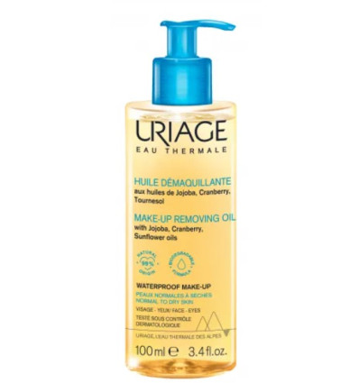 URIAGE ACEITE DESMAQUILLANTE FACIAL WATERPROOF 100 ml
