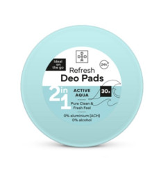 REFRESH ACTIVE AQUA DISCOS DESODORANTES 30 unidades