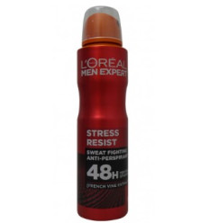 LOREAL MEN STRESS RESIST DESODORANTE 48H SPRAY 150 ml