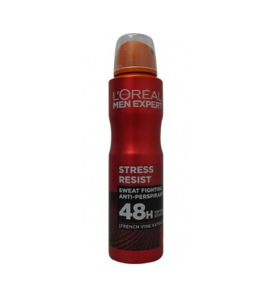 LOREAL MEN STRESS RESIST DESODORANTE 48H SPRAY 150 ml