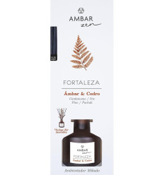 AMBAR ZEN FORTALEZA AMBAR & CEDRO AMBIENTADOR MIKADO 40 ml