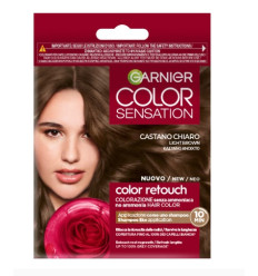 Garnier Color Sensation Retouch coloración para cubrir las raíces tono CASTAÑO CLARO