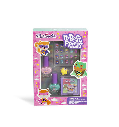 MARTINELIA MY BEST FRIENDS COMPLETE SET UÑAS & SOMBRAS R 12037