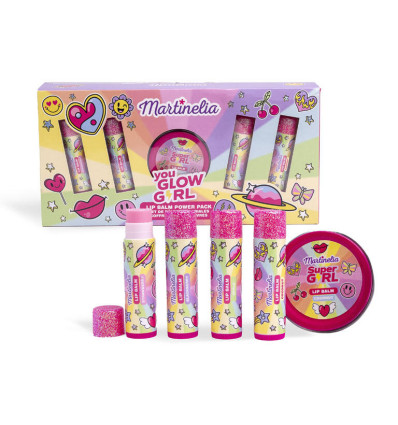 MARTINELIA SUPER GIRL LIP BALM POWER PACK R 85412