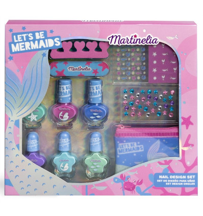 MARTINELIA LET´S BE MERMAIDS SET DISEÑO DE UÑAS R 12059