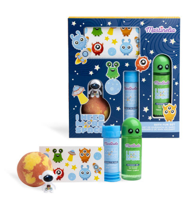 MARTINELIA I NEED MORE SPACE COSMIC BATH FUN SET