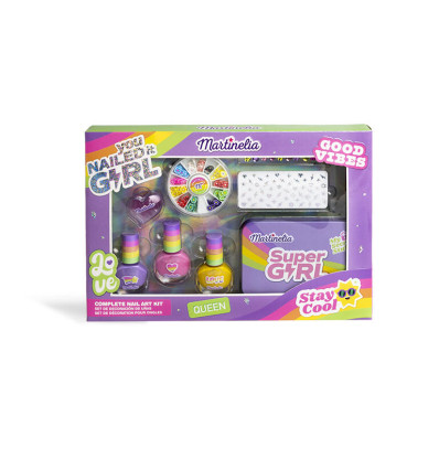 MARTINELIA SUPER GIRL COMPLETE KIT ARTE DE UÑAS R 44058