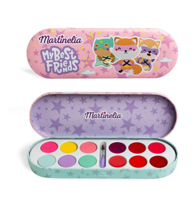 MARTINELIA BEST FRIENDS ESTUCHE DE LATA MAQUILLAJE R 12031