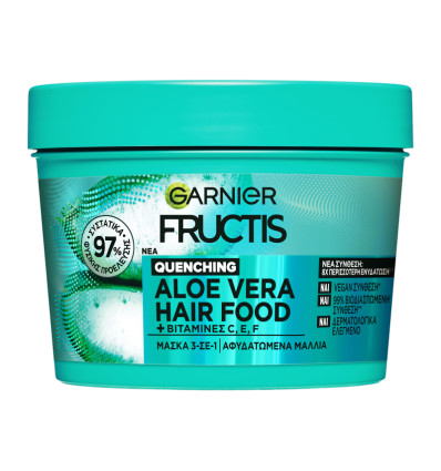 FRUCTIS ALOE VERA HAIR FOOD MASCARILLA CAPILAR 400 ml
