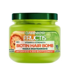 FRUCTIS HAIR BOMB BIOTINA MASCARILLA CAPILAR 320 ml