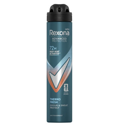 REXONA MEN THERMO FRESH DEO SPRAY 72 H 200 ml