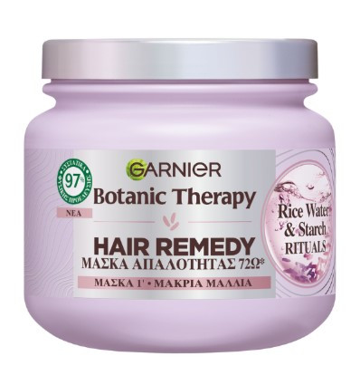 GARNIER BOTANIC THERAPY AGUA DE ARROZ Y ALMIDÓN MASCARILLA 340 ml