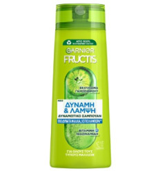 FRUCTIS FUERZA Y BRILLO CHAMPÚ CABELLOS APAGADOS 400 ml