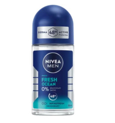 NIVEA MEN DRESH OCEAN 48H deo rollon 0% 50 ml