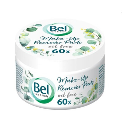 BEL DISCOS DESMAQUILLANTES HUMEDOS OIL FREE 60 unidades