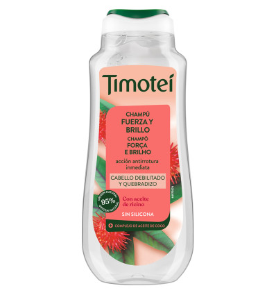 TIMOTEI CHAMPÚ FUERZA Y BRILLO 300 ml