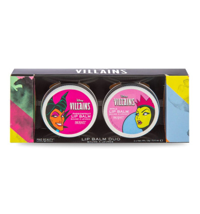 DISNEY VILLAINS DUO BÁLSAMOS LABIALES