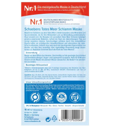 Schaebens Mascarilla facial de barro del Mar Muerto 15 ml