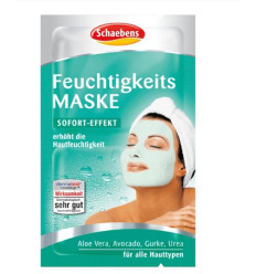 Schaebens Mascarilla facial hidratante de efecto instantáneo 2 x 5 ml
